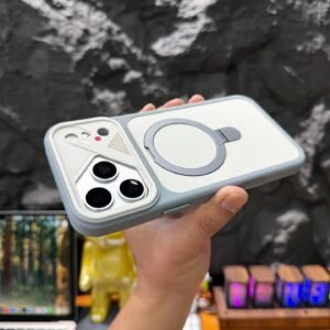 Creative Skin Feel Magnetic Ring Holder Stand Phone Case for iPhone